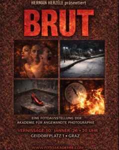 „BRUT“: Fotoausstellung der Akademie für angewandte Photographie